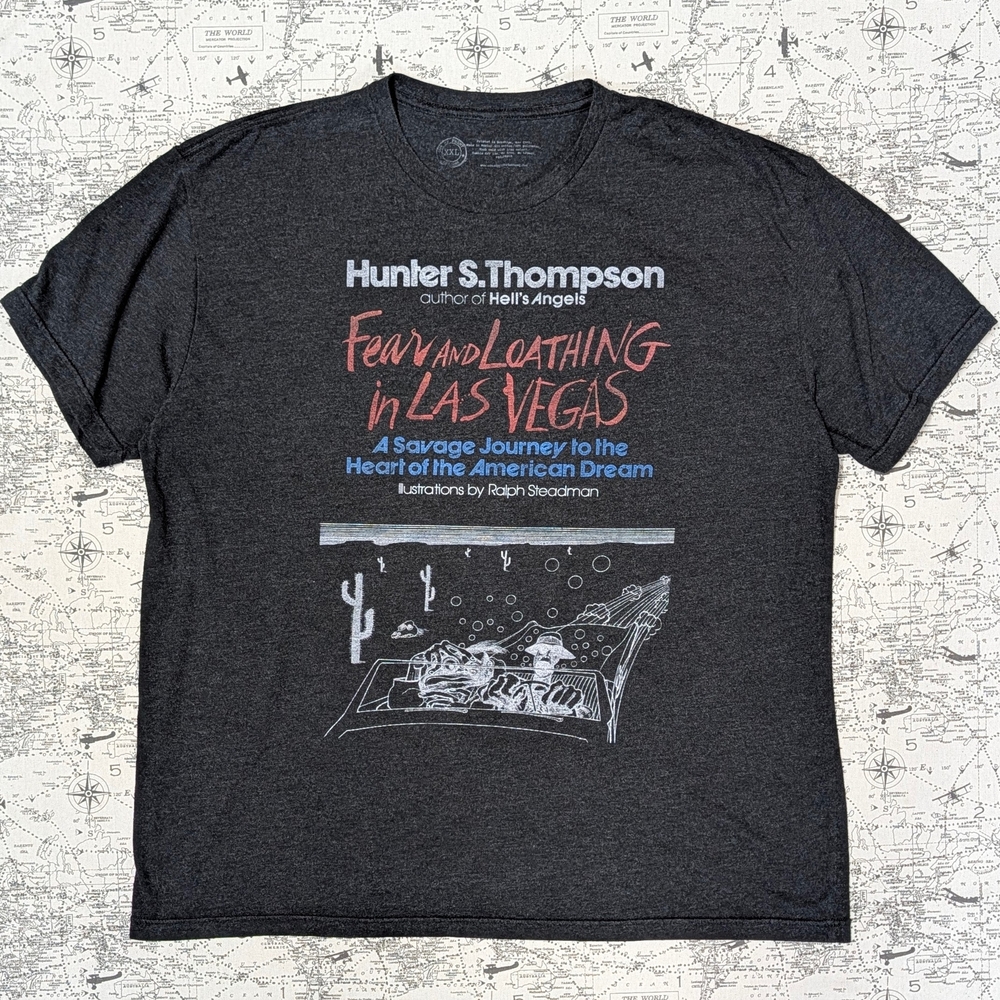 Hunter S. Thompson "Fear and Loathing in Las Vegas" Out of Print Tee - XXL